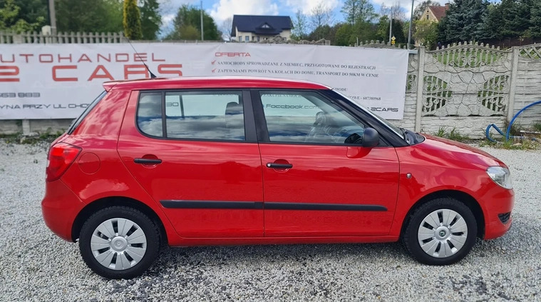 Skoda Fabia cena 14900 przebieg: 164000, rok produkcji 2010 z Olszyna małe 352